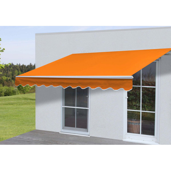 Garten Living 500 cm B x 300 cm T Ausfahrbare Terrassenmarkise Shyam